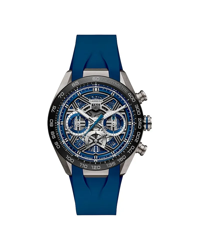 TAG Heuer Herrenuhr Carrera Blau