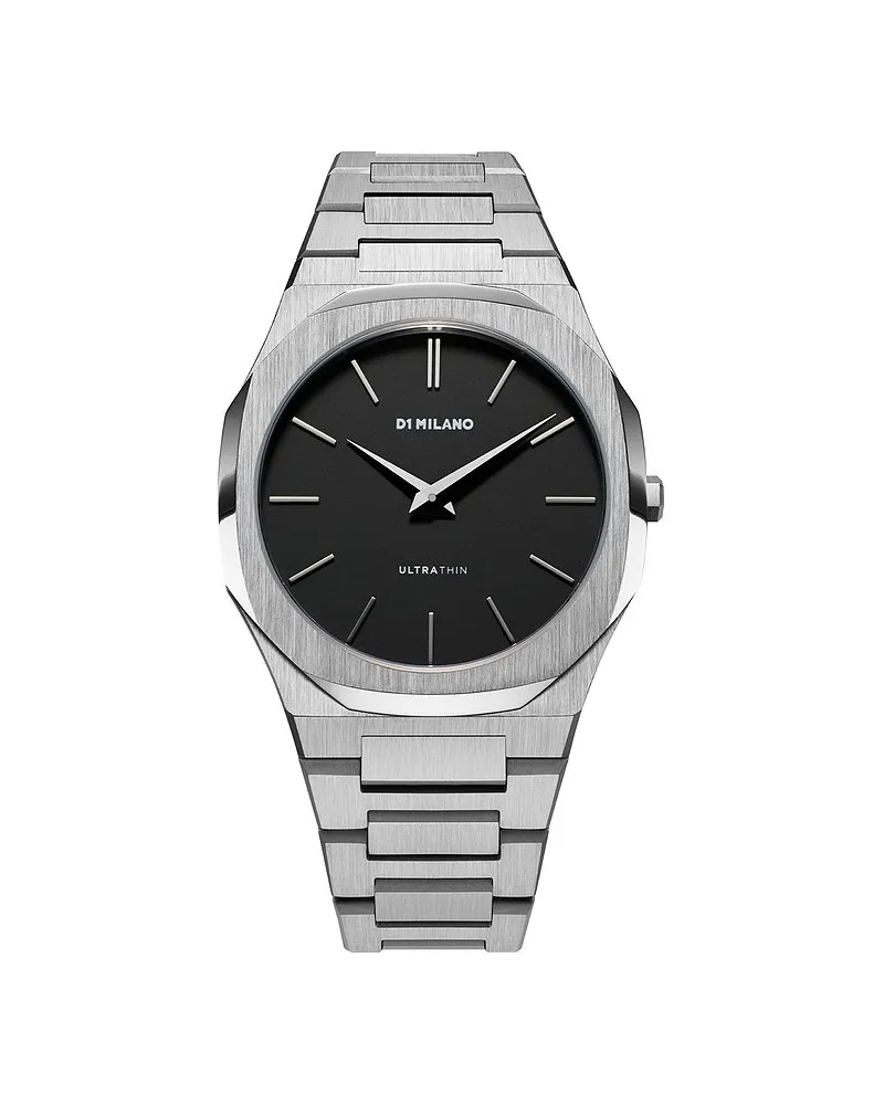 D1 Milano Herrenuhr Silber