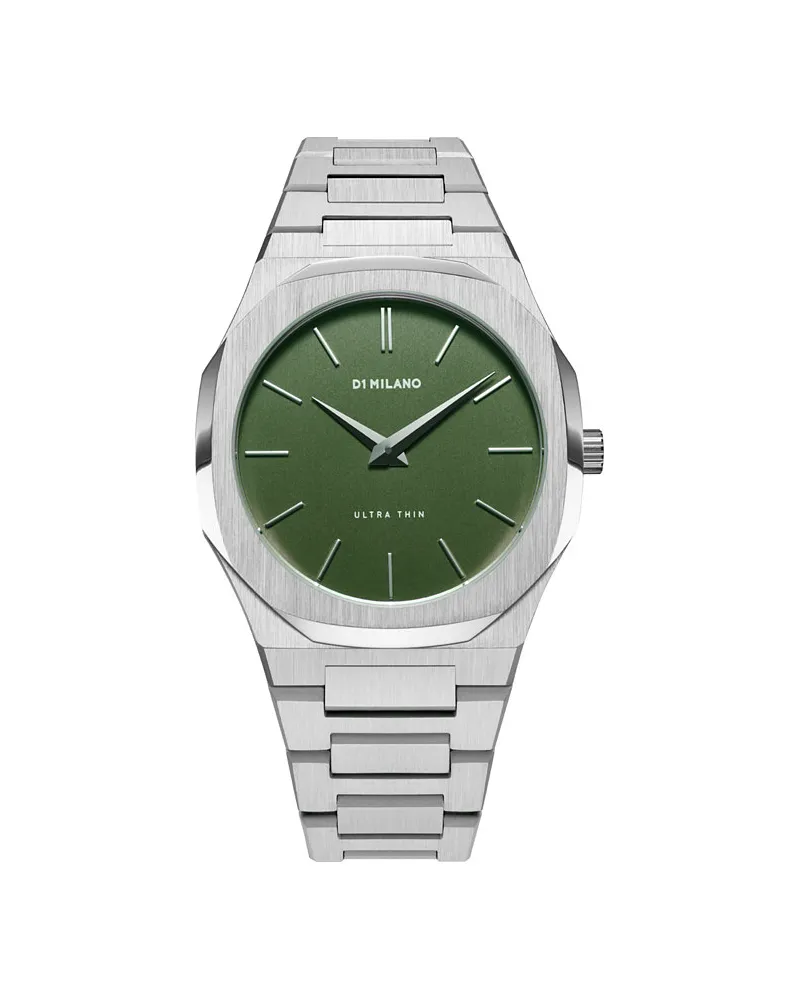 D1 Milano Herrenuhr Silber