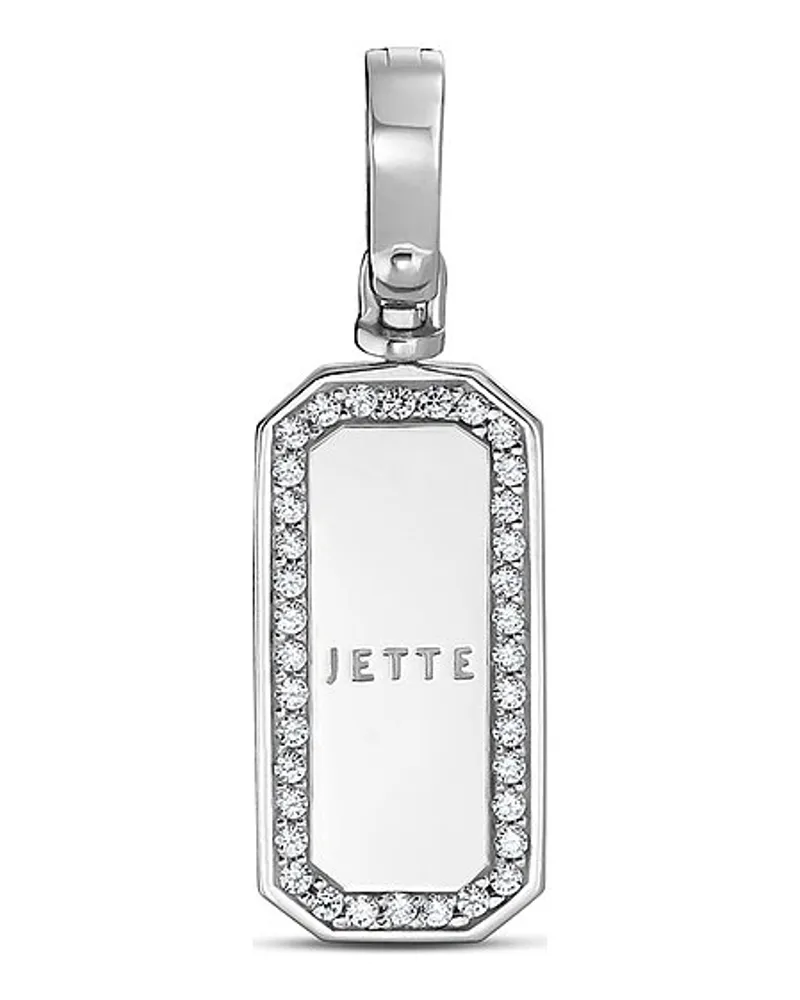 JETTE Charm Silber