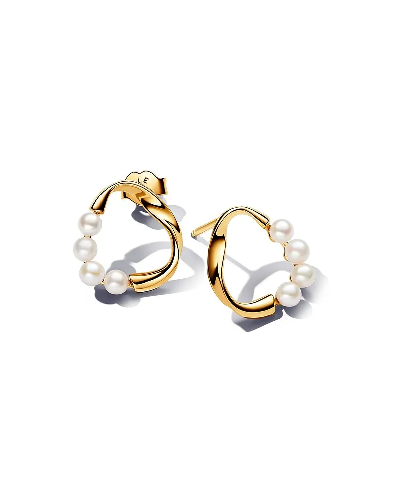 Pandora Ohrstecker Essence Gold