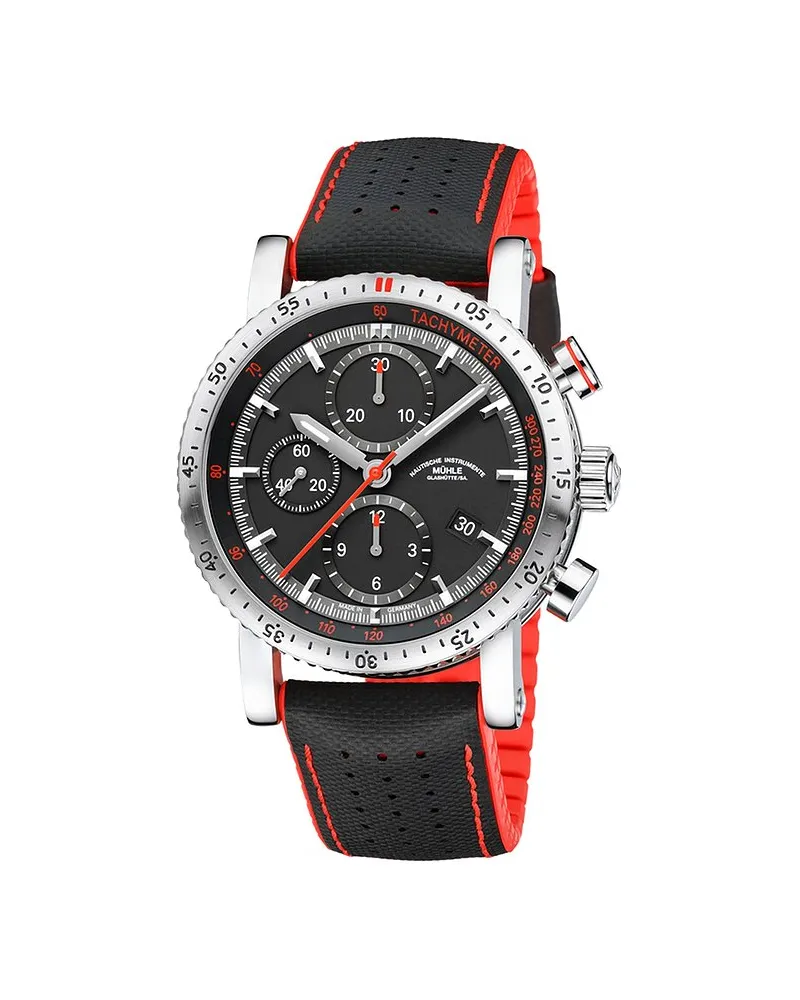 Mühle-Glashütte Chronograph Teutonia Sport I Silber
