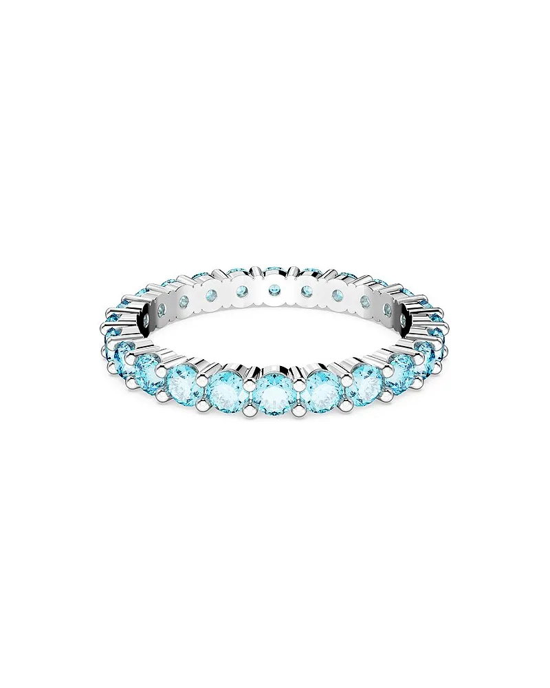 Swarovski Damenring Matrix Silber