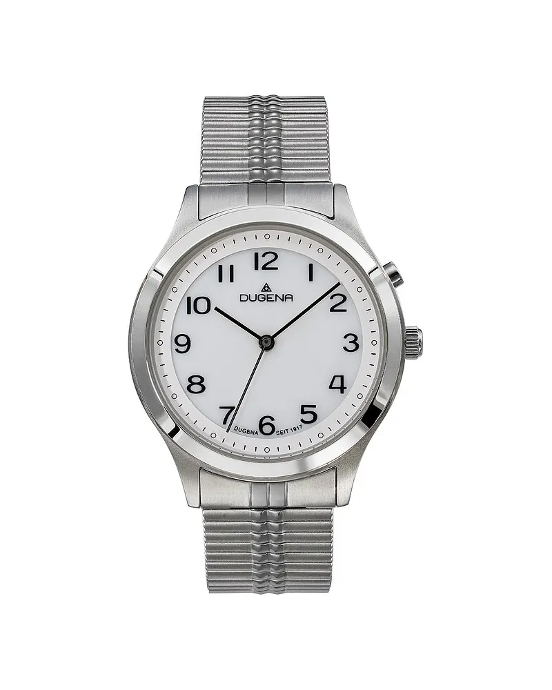 Dugena Herrenuhr Bari Licht Silber