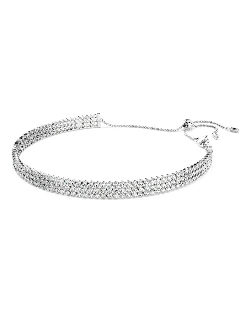 Swarovski Kette Matrix Weiß