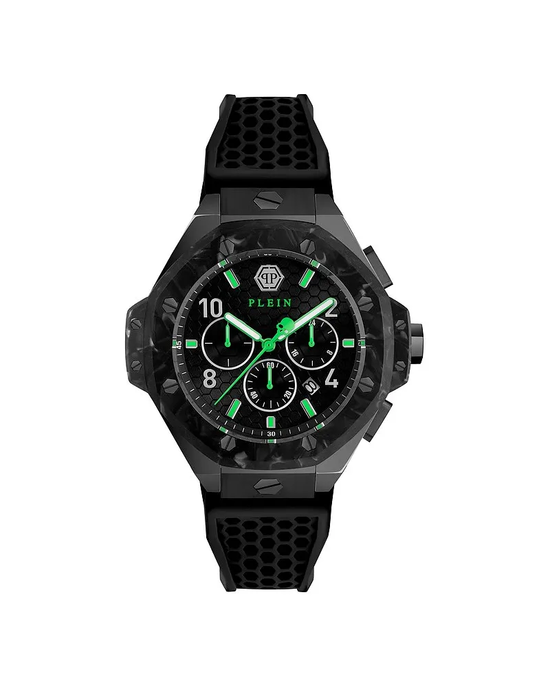Philipp Plein Herrenuhr PLEIN CHRONO ROYAL 46 MM Schwarz