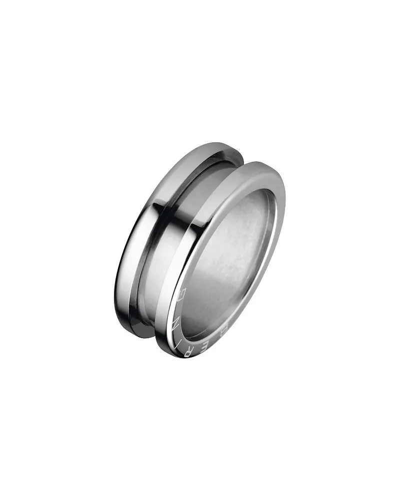 BERING Edelstahlring Silber