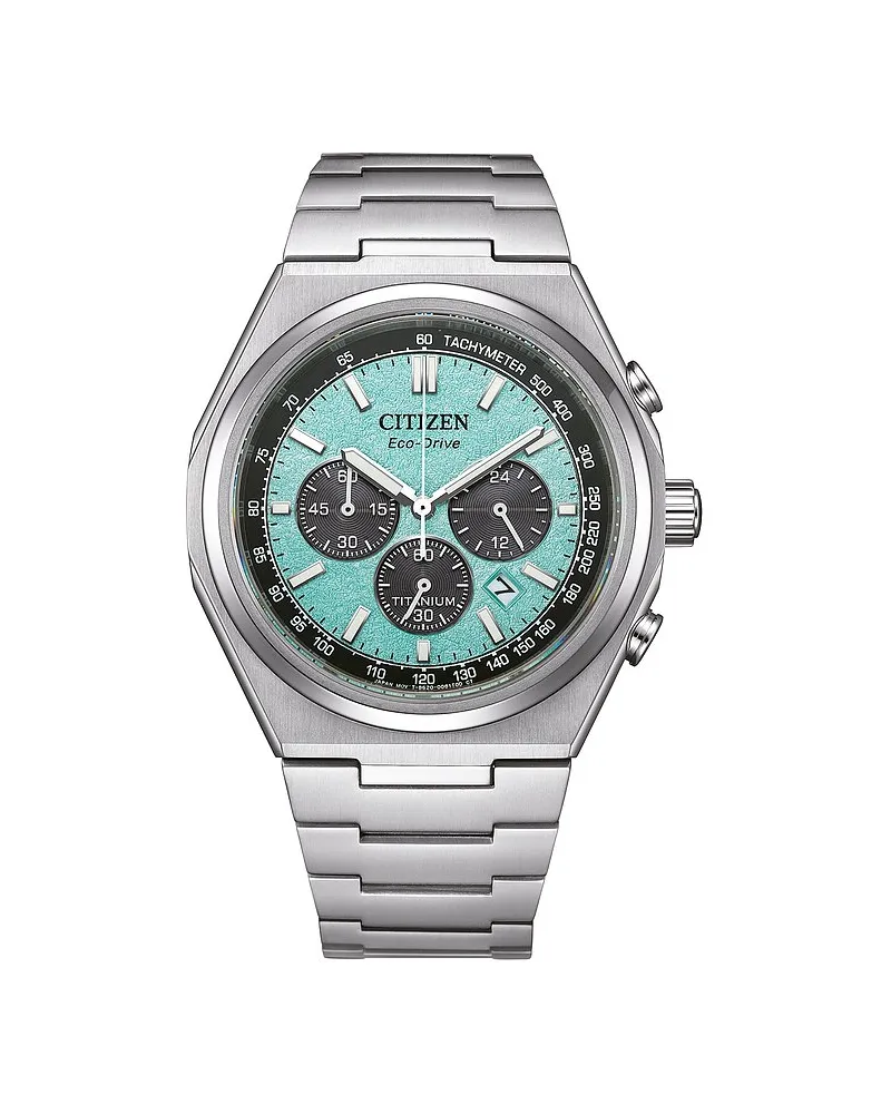 Citizen Chronograph Super Titanium Silber