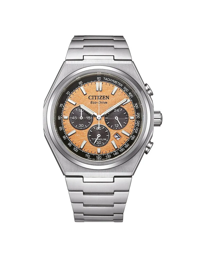 Citizen Chronograph Super Titanium Silber
