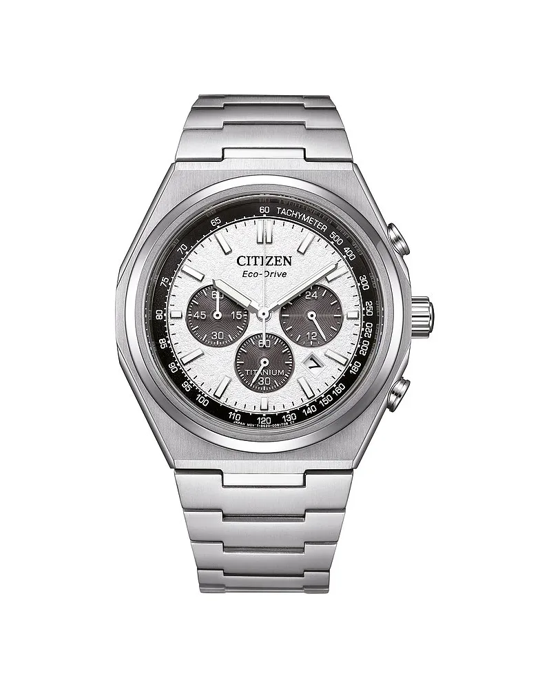 Citizen Chronograph Super Titanium Silber