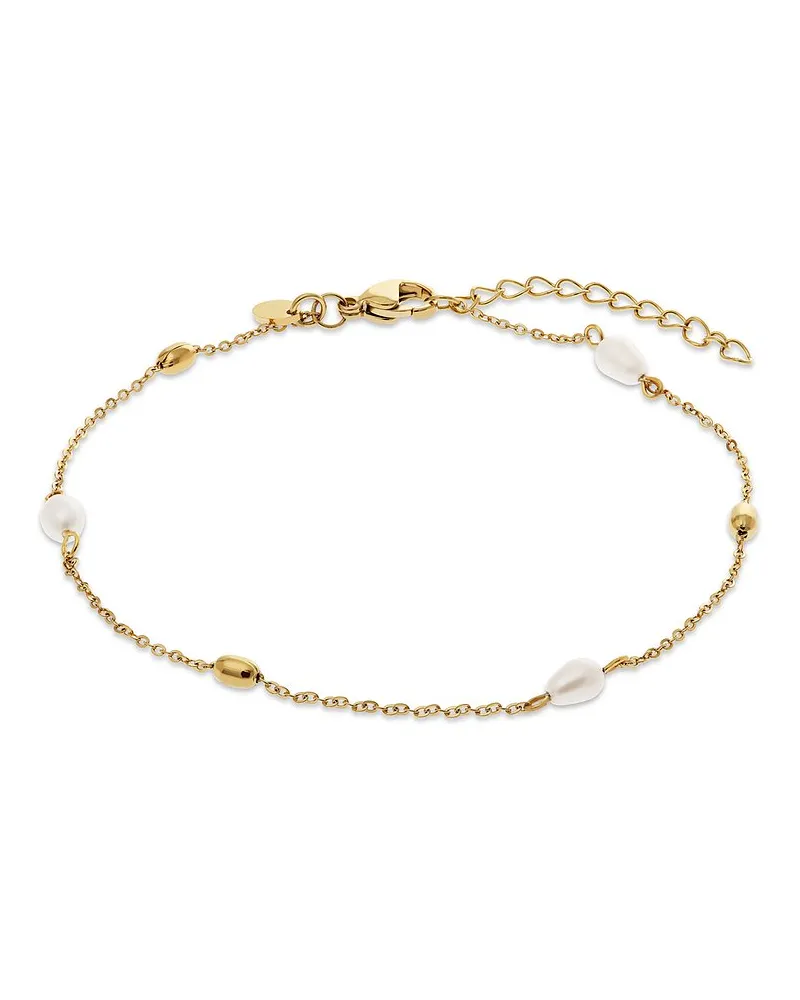 FAVS. Fußkette Gelbgold
