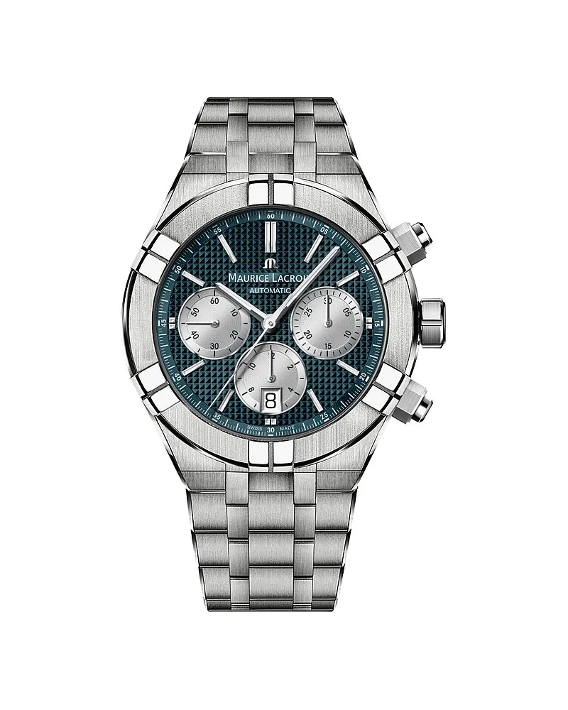 Maurice Lacroix Chronograph Aikon Automatic Chronographe Silber