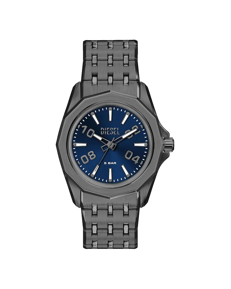 Diesel Herrenuhr Stinger Grau