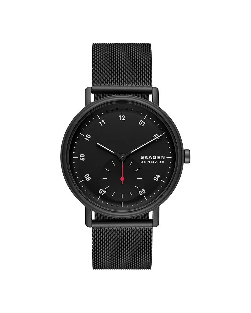 Skagen Herrenuhr KUPPEL Schwarz