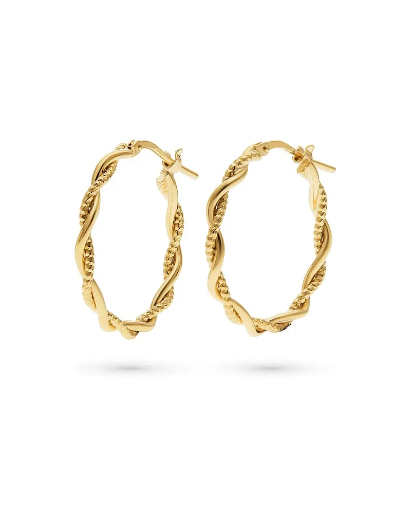 FAVS. Creolen Gelbgold