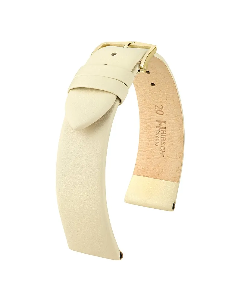 Hirsch Lederband Toronto Beige