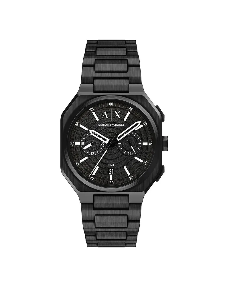 Armani Exchange Herrenuhr Schwarz
