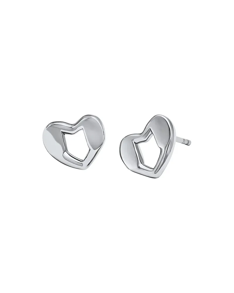 Michael Kors Ohrstecker KORS LOVE Silber