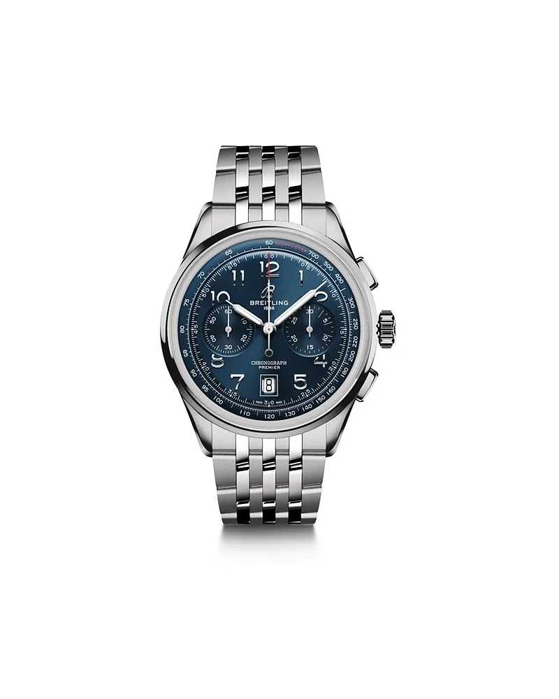 Breitling Chronograph Premier B01 Chrono Silber