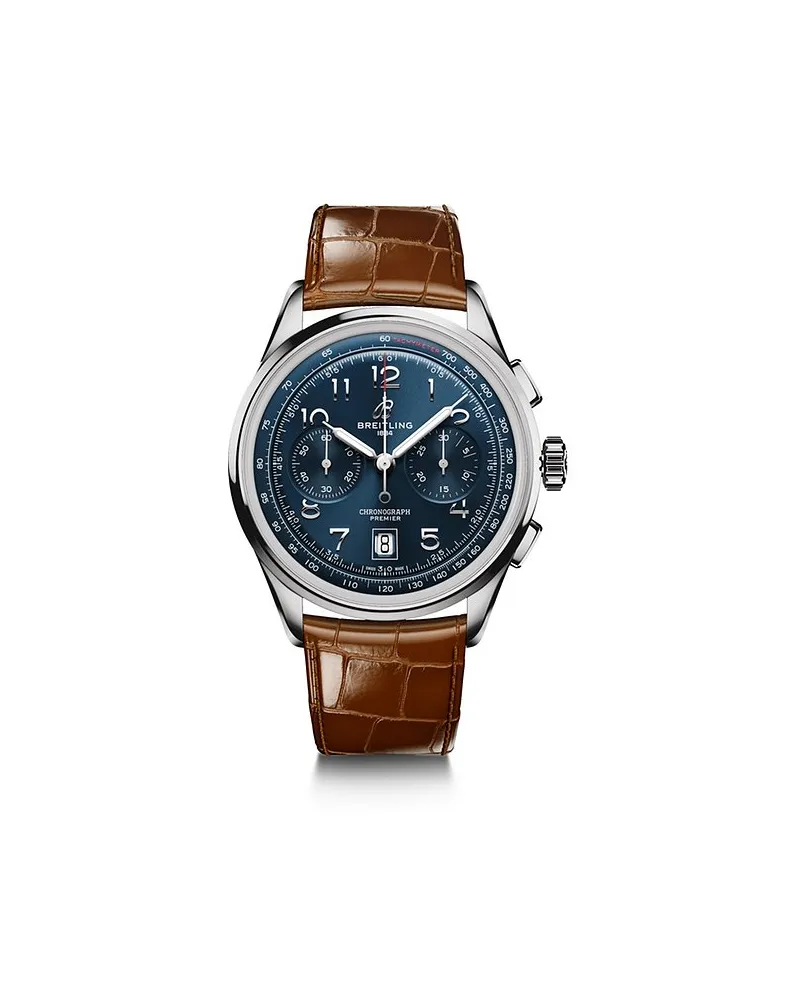 Breitling Chronograph Premier B01 Chrono Silber