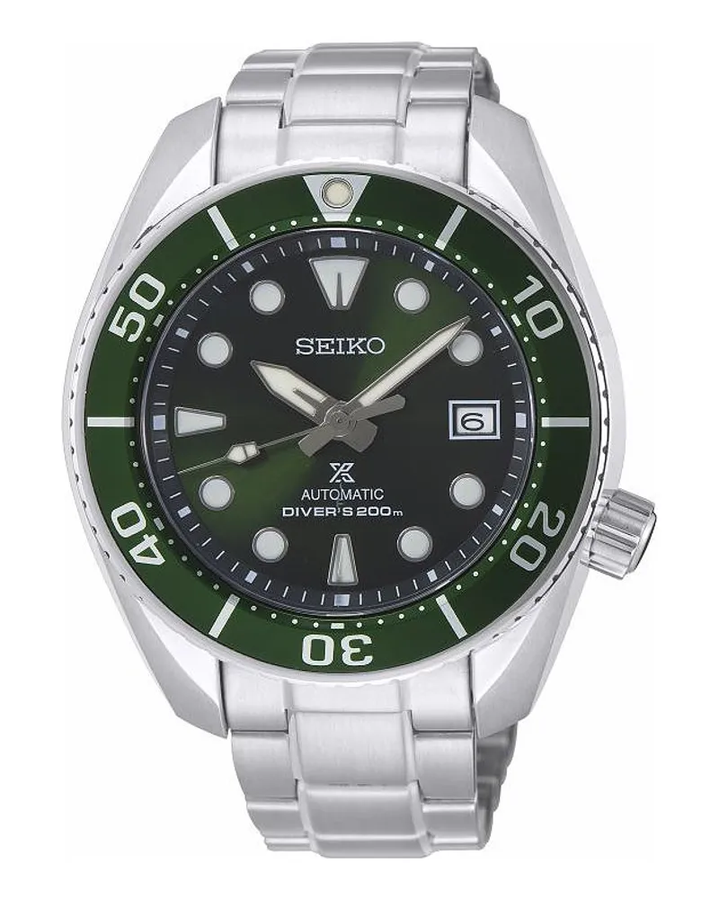 Seiko Herrenuhr SEA Silber
