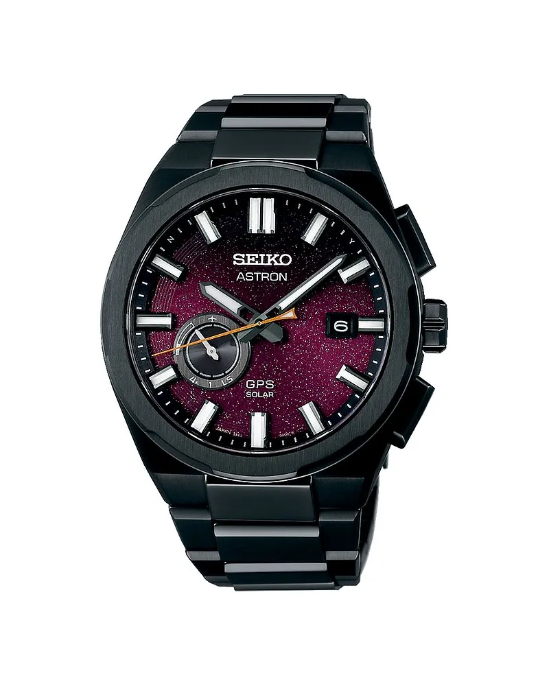 Seiko Herrenuhr Astron GPS Solar Limited Edition Schwarz