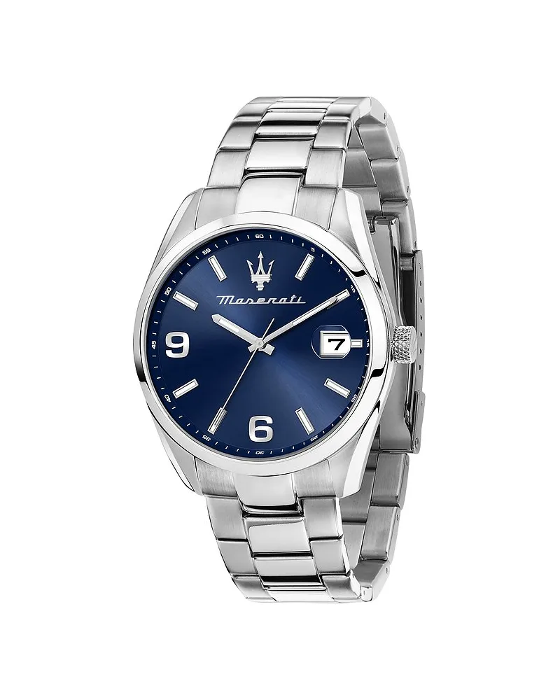 Maserati Herrenuhr Attrazione Silber