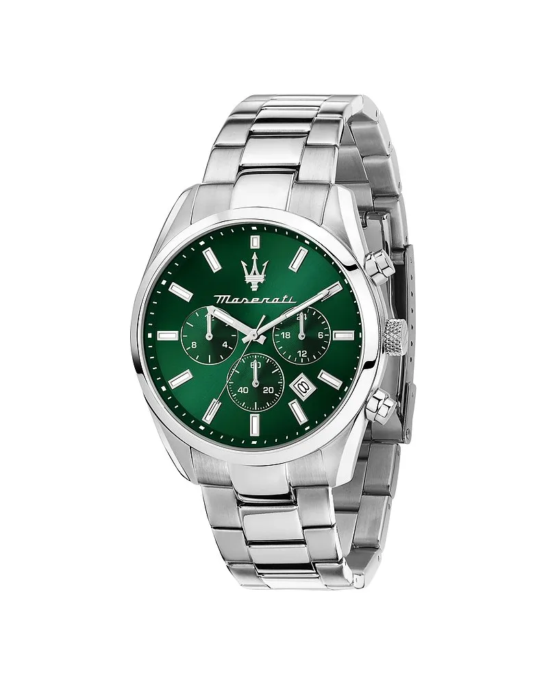 Maserati Herrenuhr Attrazione Silber