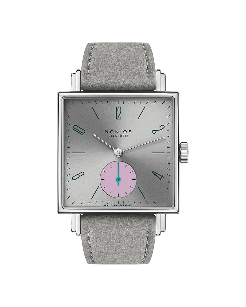 NOMOS Glashütte Damenuhr Tetra Die Kapriziöse Silber