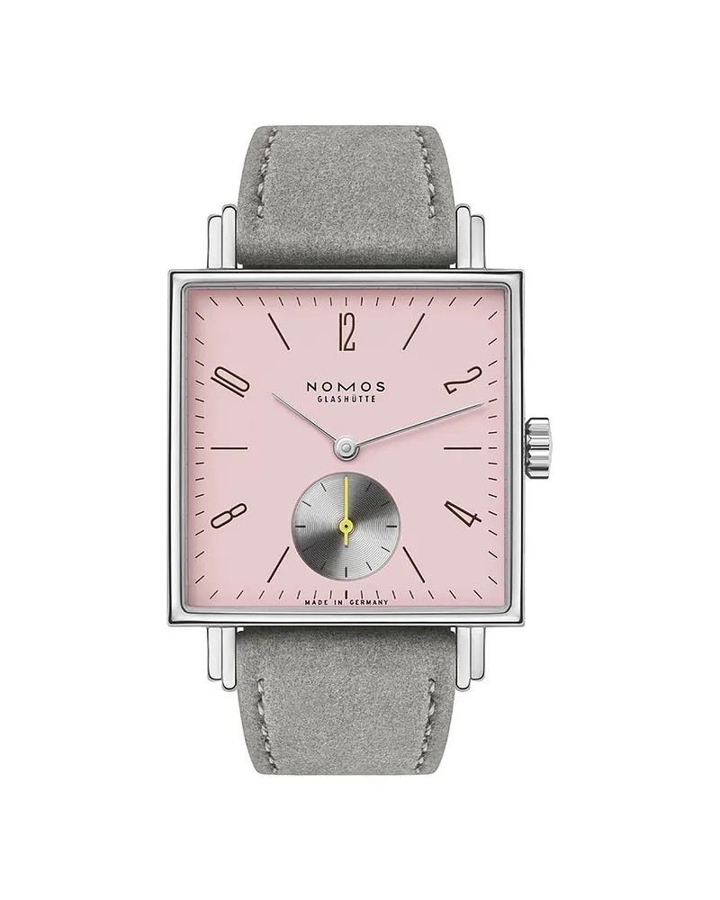 NOMOS Glashütte Damenuhr Tetra Die Wildentschlossene Silber