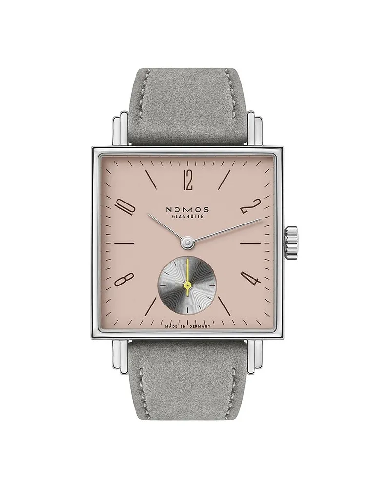 NOMOS Glashütte Damenuhr Tetra Die Kapriziöse Silber