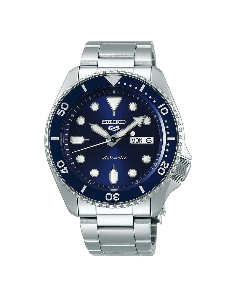 Seiko Herrenuhr Seiko 5 Sports Silber