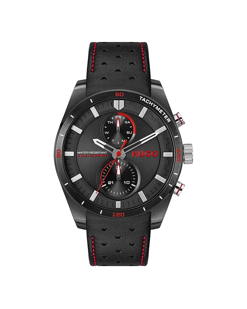 HUGO BOSS Herrenuhr #Fast Schwarz
