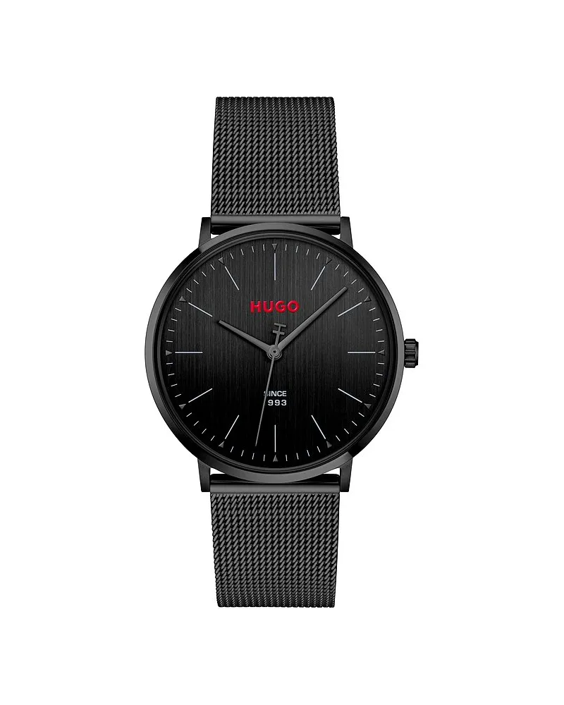 HUGO BOSS Herrenuhr #STYLE Schwarz
