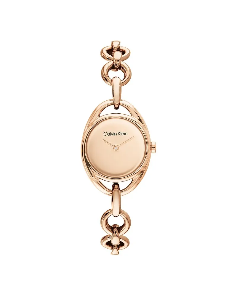 Calvin Klein Damenuhr CK PURE LINK Bronze