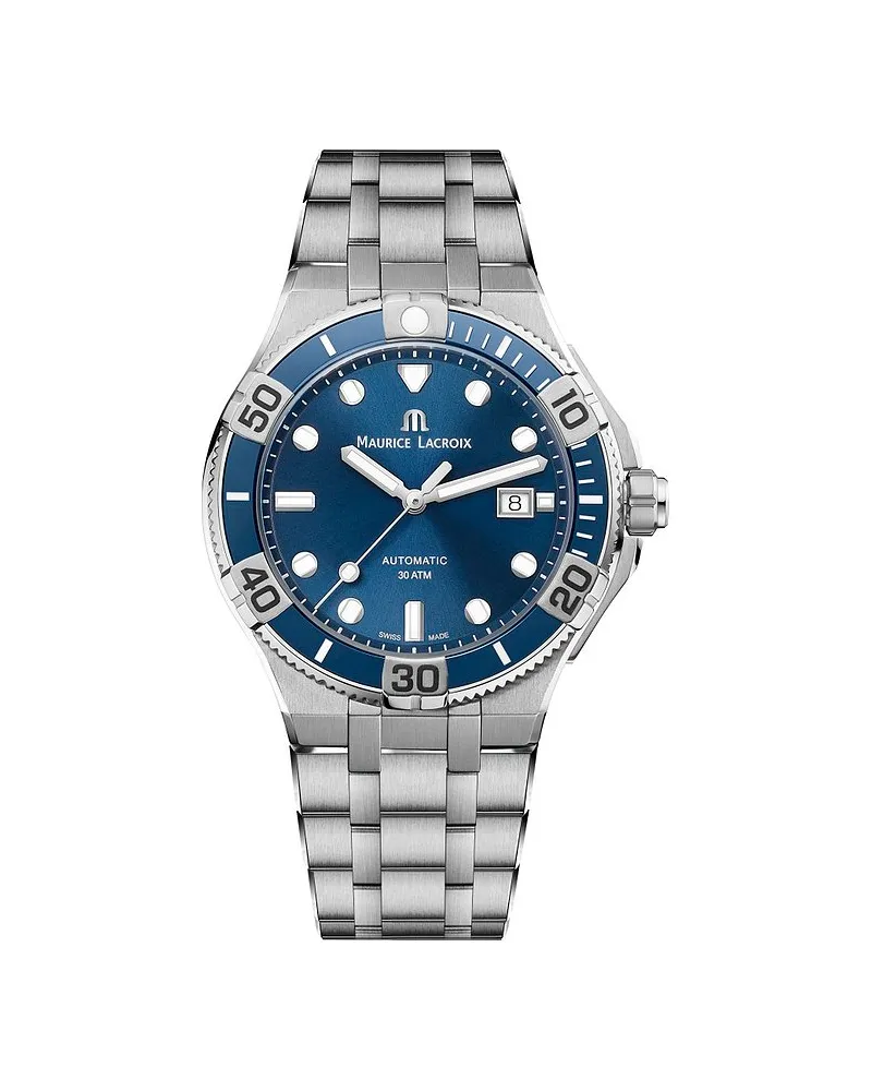 Maurice Lacroix Herrenuhr Aikon Venture Silber