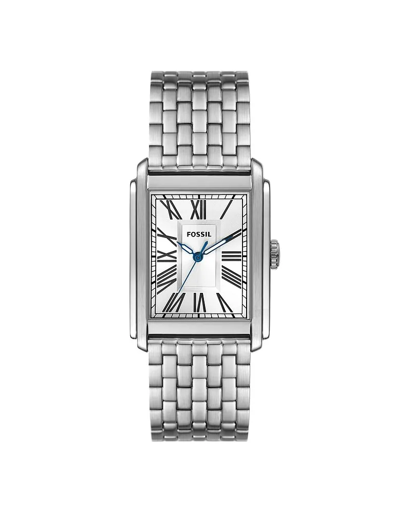 Fossil Herrenuhr CARRAWAY Silber