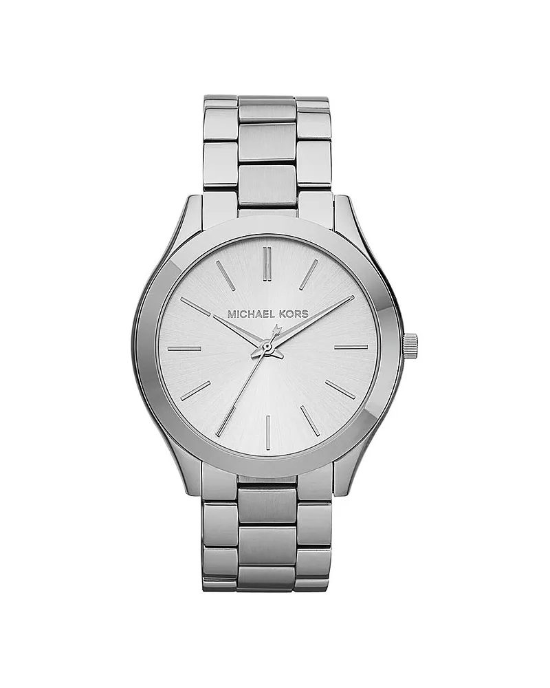 Michael Kors Damenuhr Runway Slim Silber