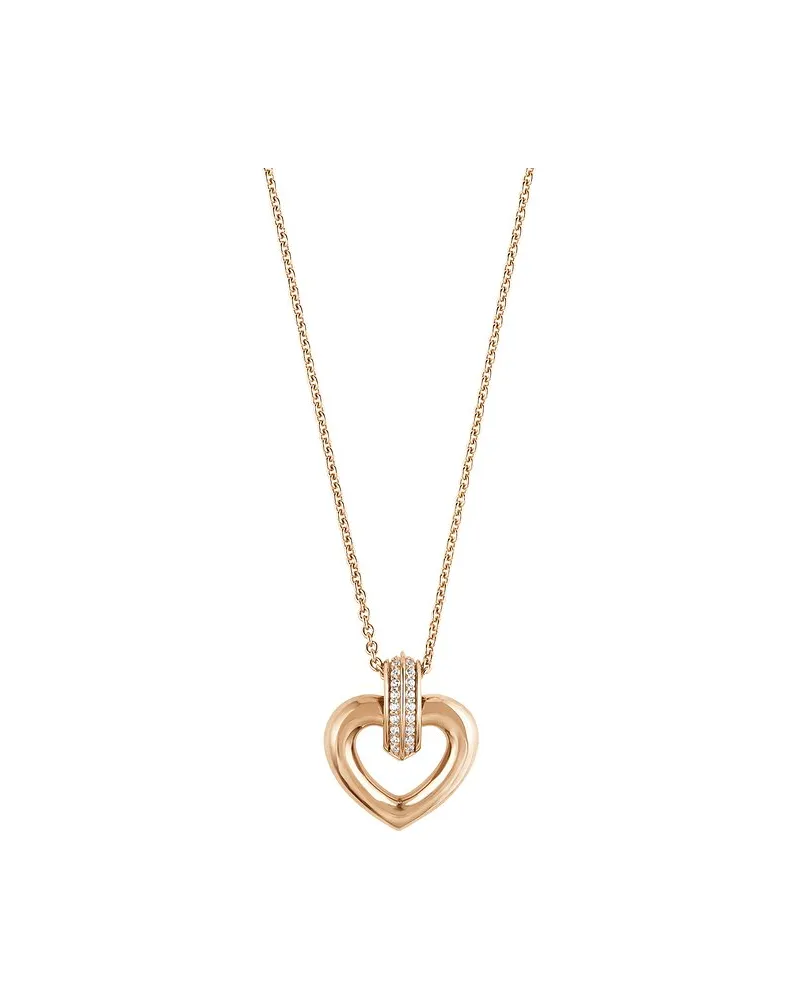 JETTE Kette STRONG HEART Roségold