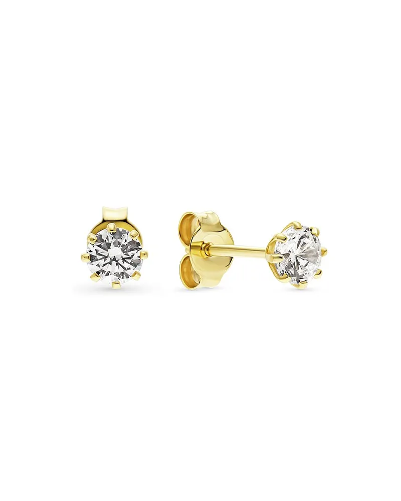 FAVS. Ohrstecker Gelbgold