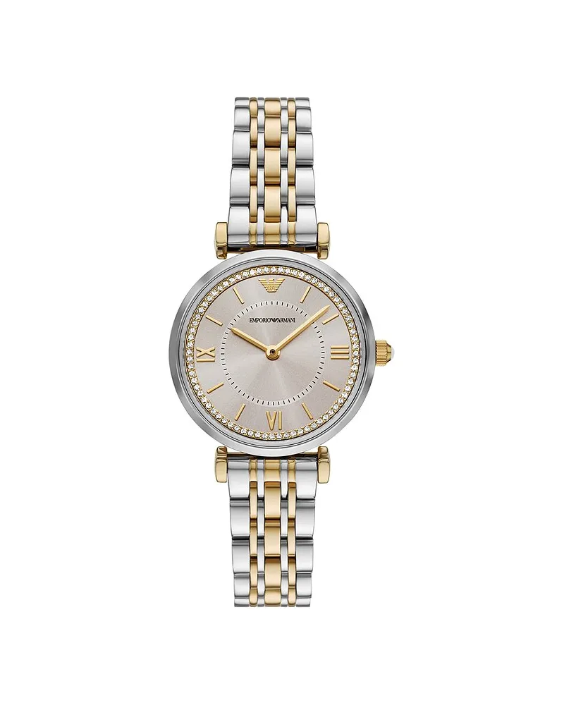 Emporio Armani Damenuhr Silber