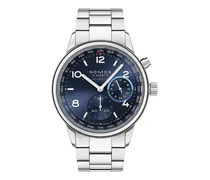 Herrenuhr Club Sport neomatik Weltzeit blau