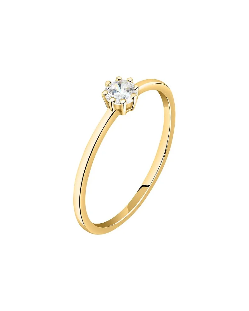 Live Diamond Damenring Gelbgold