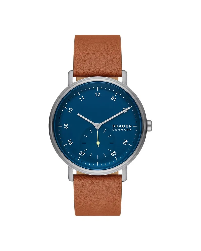 Skagen Herrenuhr KUPPEL Silber