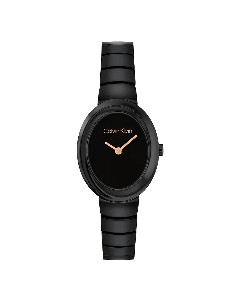 Calvin Klein Taucheruhr TWISTED BEZEL Schwarz