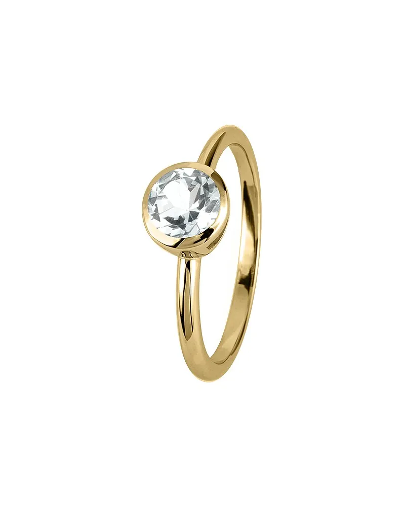 Jacques Lemans Damenring Gelbgold