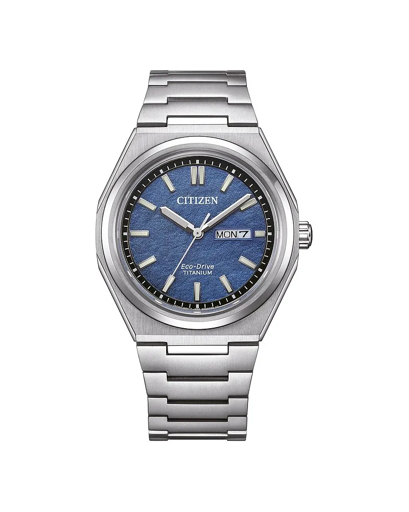Citizen Herrenuhr Super Titanium Silber