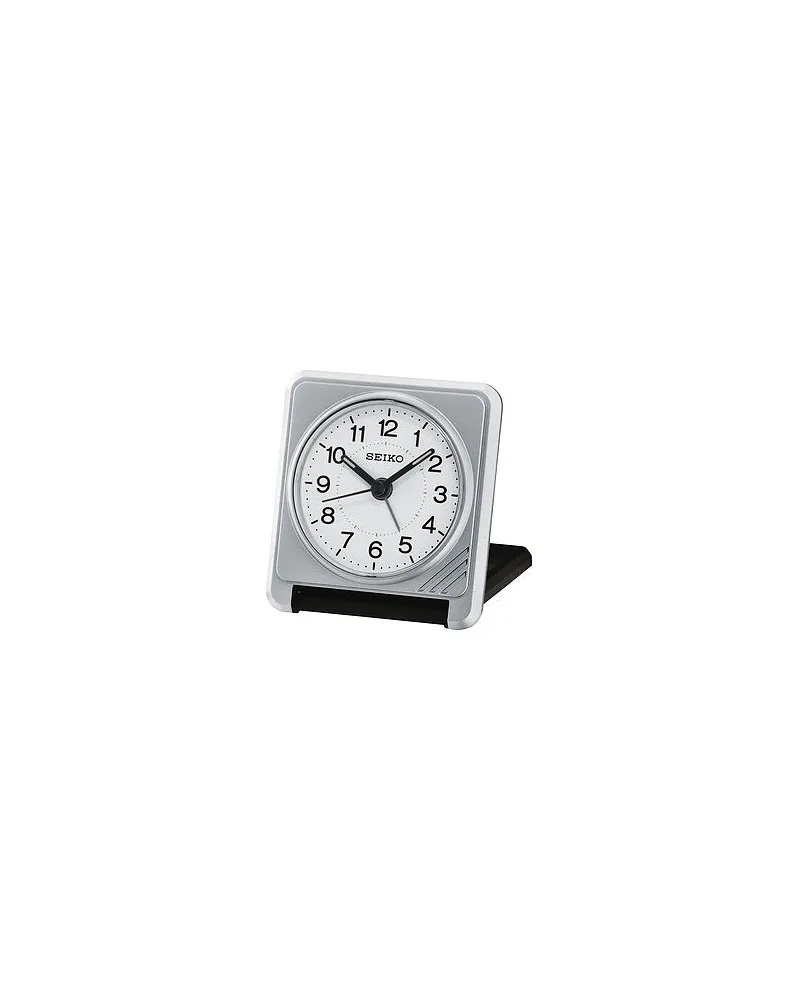 Seiko Wecker Reisewecker Silber