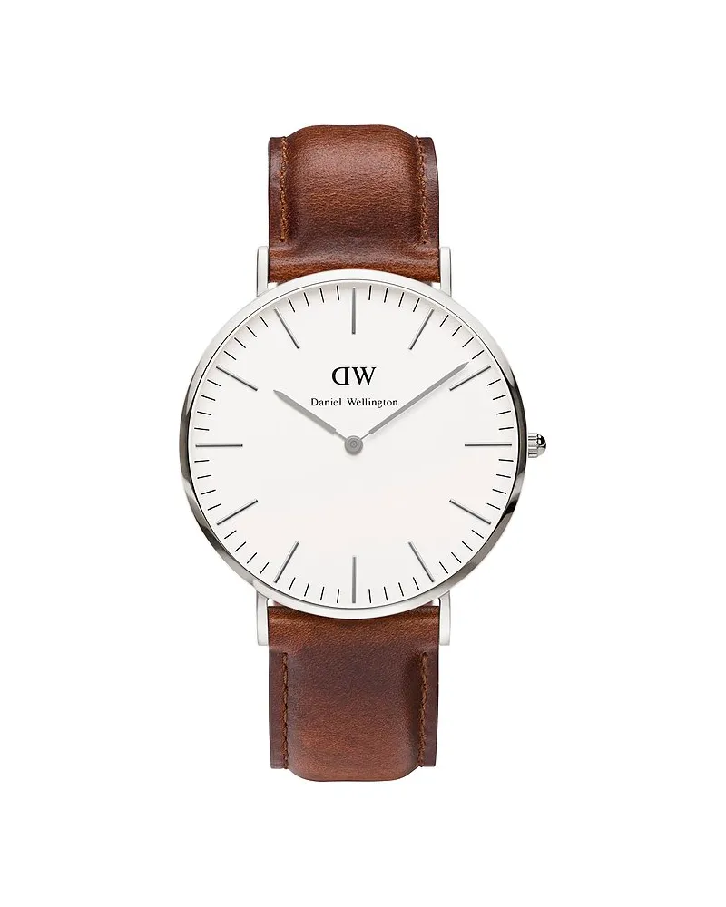 Daniel Wellington Herrenuhr St. Andrew Silber