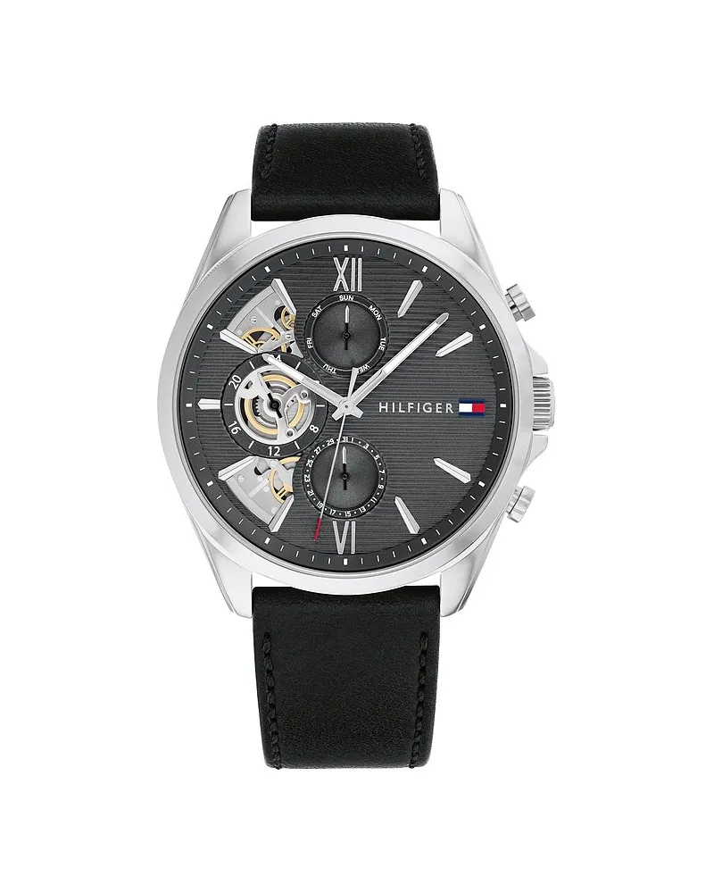 Tommy Hilfiger Herrenuhr Baker Silber